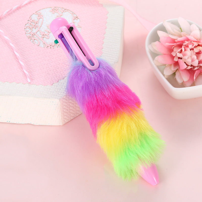 Pen bolígrafo de lápiz de lente de lentejuelas de plástico al por mayor